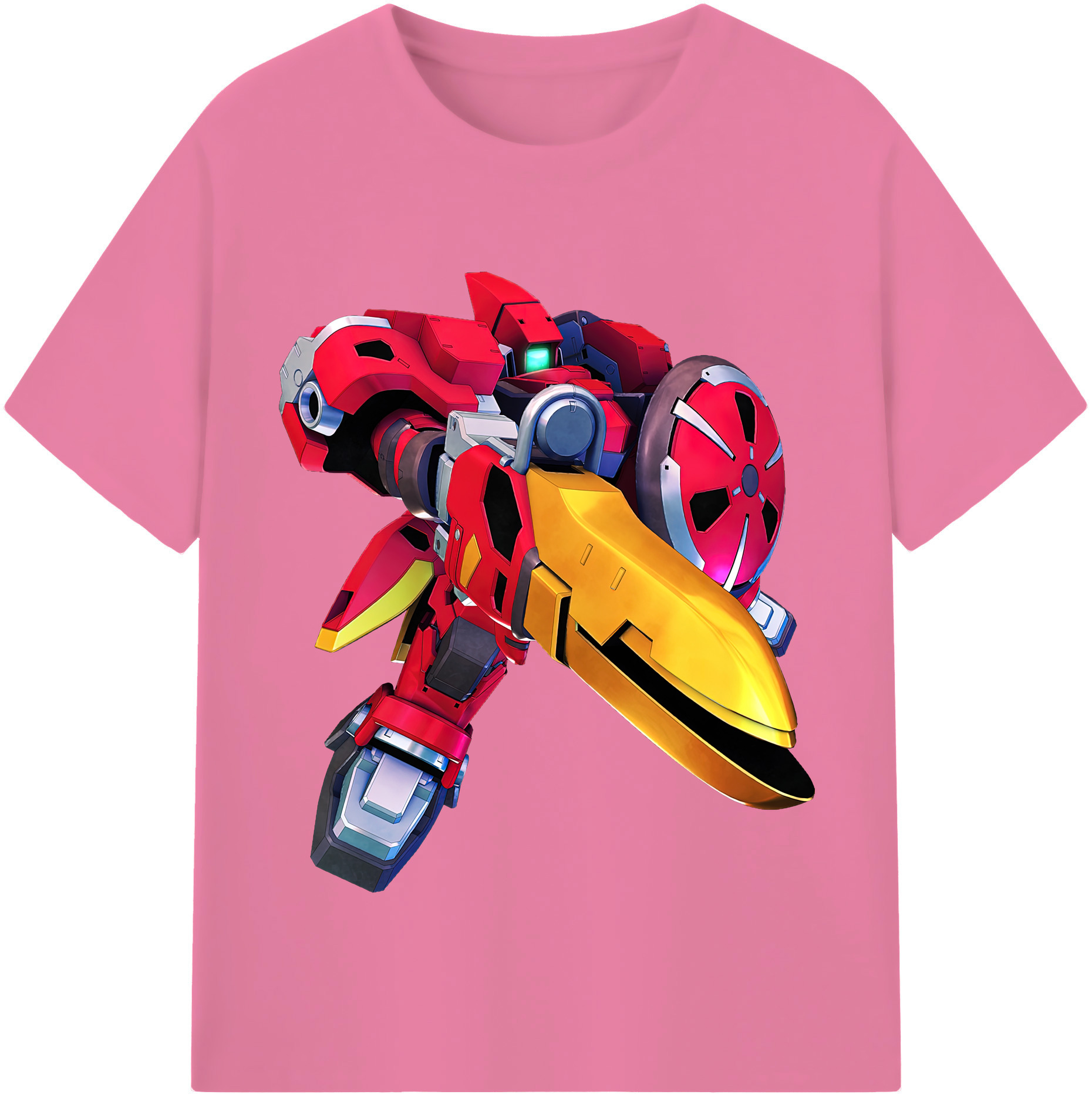 （画像用） 機動戦士ガンダム Mobile Suit Gundam 綿100％半袖Tシャツ（フロントプリント）